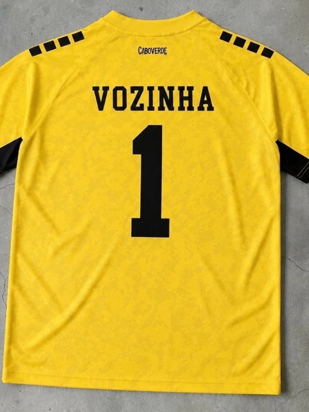 ✅NWT Cape Verde Cabo Verde Vozinha Goalkeeper World Cup 2026 Soccer Jersey - Picture 4 of 5